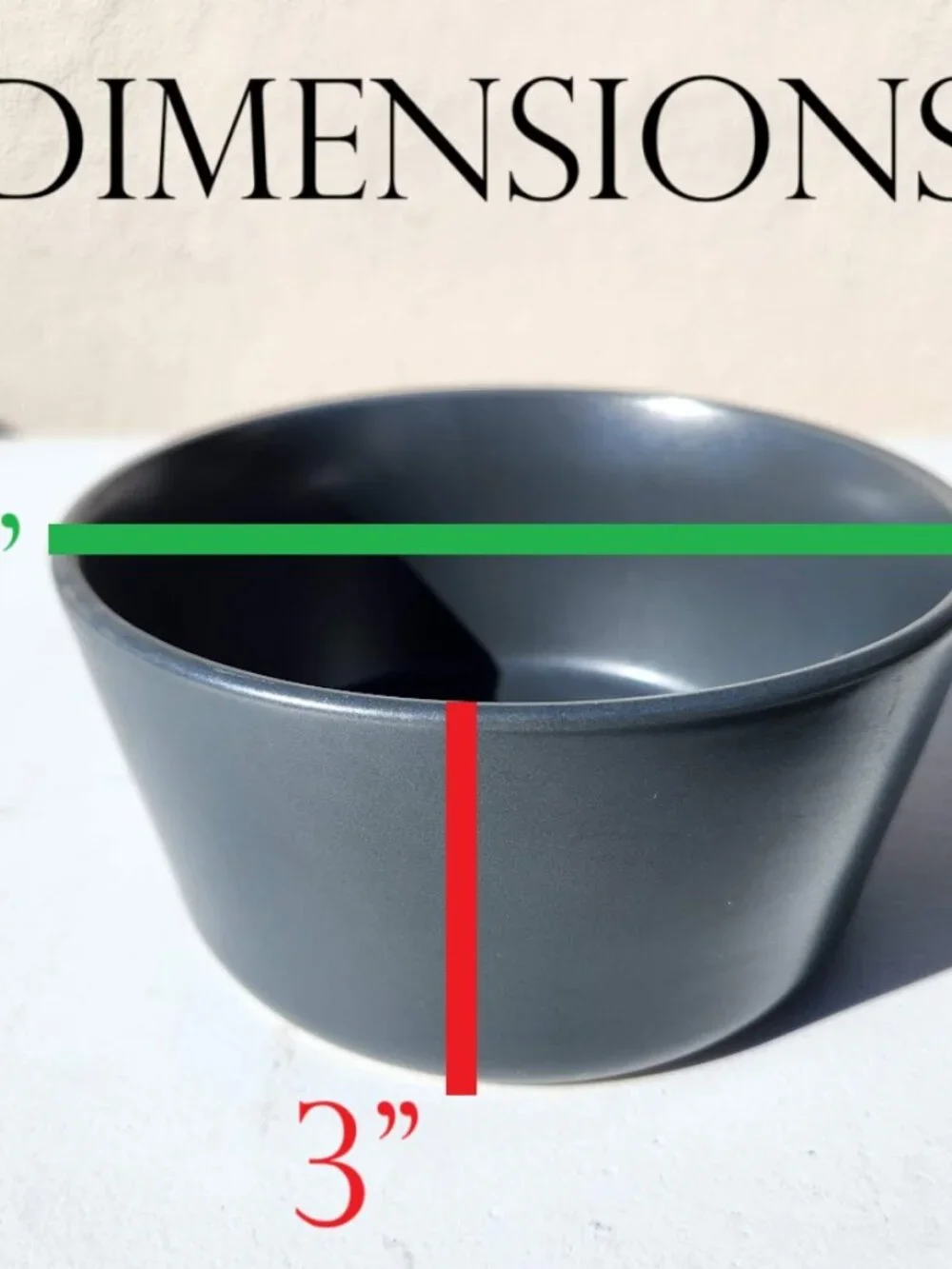 NEW Stone Lain Stoneware Round Bowl Dinnerware Gray Replacement Matte Minimalist